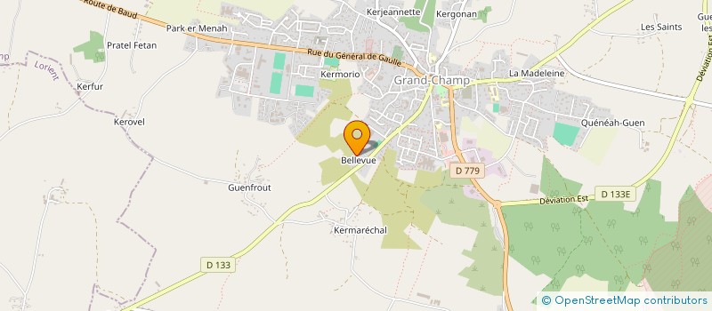 localisation de l'entreprise MONSIEUR ANTOINE HUGER  GRAND-CHAMP