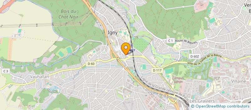 localisation de l'entreprise MONSIEUR ANTOINE HURILLON  IGNY