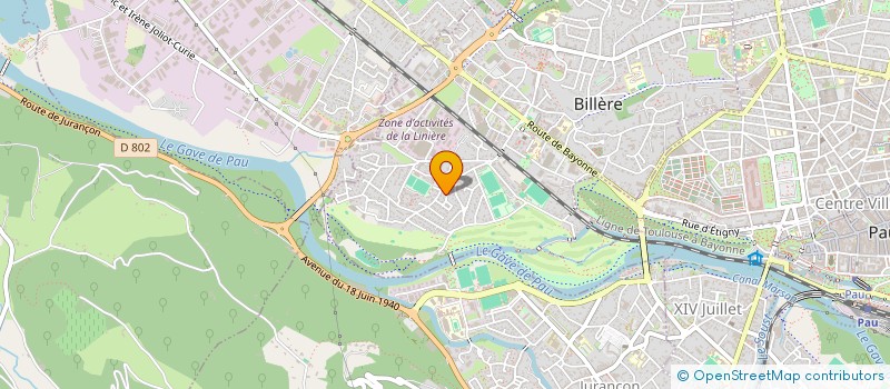 localisation de l'entreprise MONSIEUR ANTOINE IAUCH  BILLERE