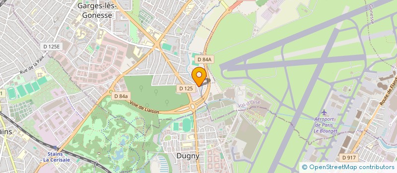 localisation de l'entreprise MONSIEUR ANTOINE IDE  CHANTILLY