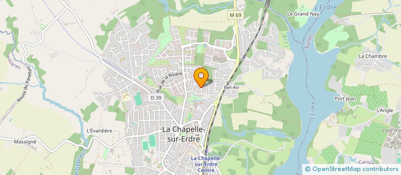 localisation de l'entreprise MONSIEUR ANTOINE ILLAN à LA CHAPELLE-SUR-ERDRE