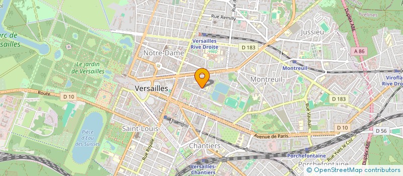 localisation de l'entreprise MONSIEUR ANTOINE IMBAULT à VERSAILLES