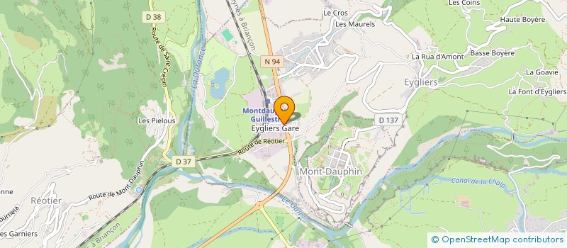 localisation de l'entreprise MONSIEUR ANTOINE IMBERT  EYGLIERS