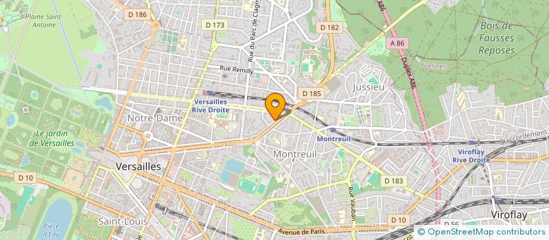 localisation de l'entreprise MONSIEUR ANTOINE IMBERT à VERSAILLES