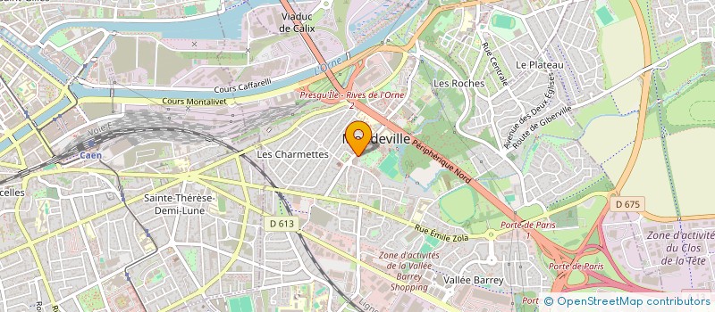 localisation de l'entreprise MONSIEUR ANTOINE INACIO  MONDEVILLE