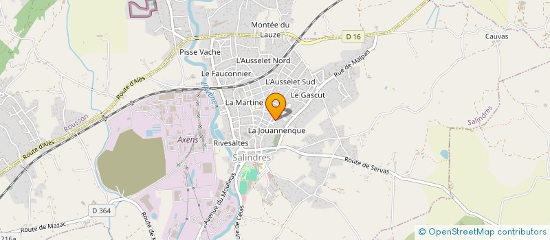 localisation de l'entreprise MONSIEUR ANTOINE INGHILLERI  SAINT-PRIVAT-DES-VIEUX