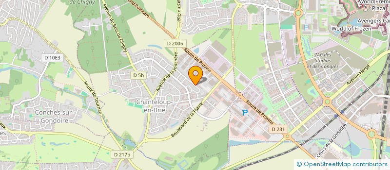 localisation de l'entreprise MONSIEUR ANTOINE INSIXIENGMAY  CHANTELOUP-EN-BRIE