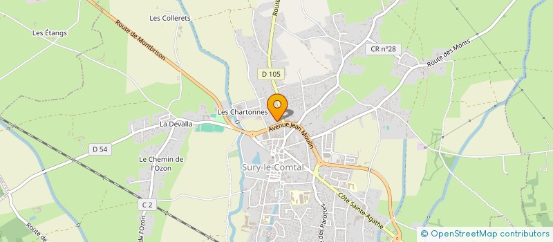 localisation de l'entreprise MONSIEUR ANTOINE ISSARTEL  SURY-LE-COMTAL