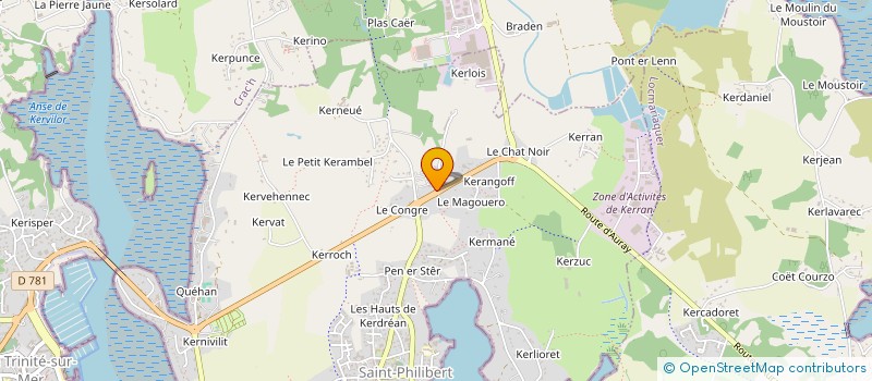 localisation de l'entreprise MONSIEUR ANTOINE JACQUEMOND  SAINT-PHILIBERT