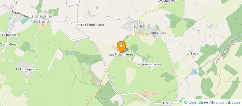localisation de l'entreprise MONSIEUR ANTOINE JAMONNEAU à CHATILLON-SUR-THOUET