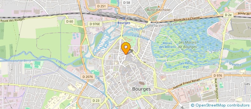 localisation de l'entreprise MONSIEUR ANTOINE JANEZ  BOURGES