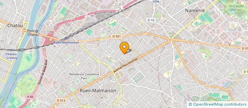 localisation de l'entreprise MONSIEUR ANTOINE JARRY à RUEIL-MALMAISON