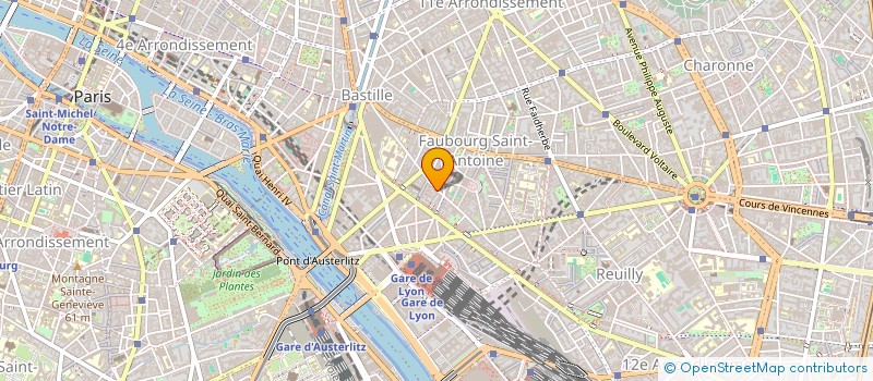 localisation de l'entreprise MONSIEUR ANTOINE JASPARD  PARIS