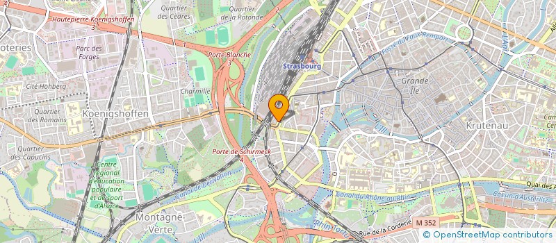 localisation de l'entreprise MONSIEUR ANTOINE JEAN  STRASBOURG