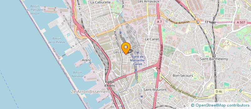 localisation de l'entreprise MONSIEUR ANTOINE-JEAN UBEDA à MARSEILLE