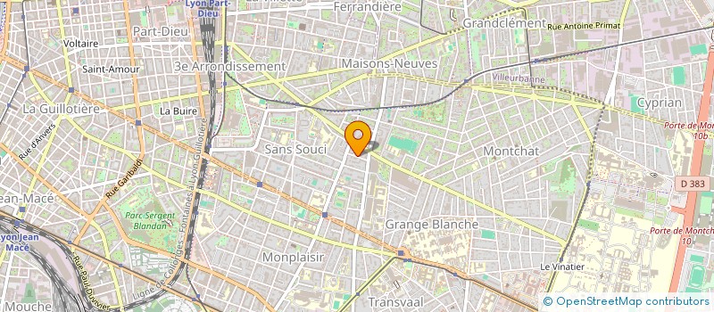 localisation de l'entreprise MONSIEUR ANTOINE JEANNIN  LYON