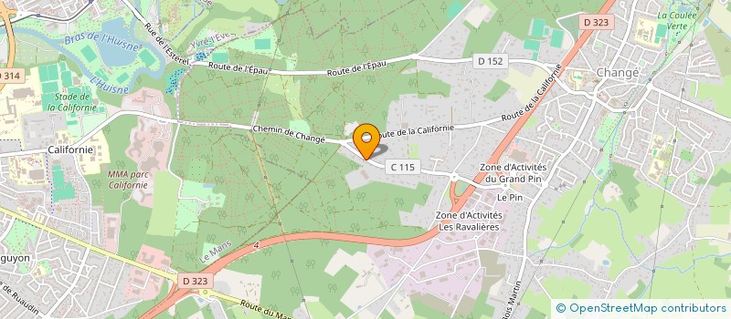 localisation de l'entreprise MONSIEUR ANTOINE JERVAIS  CHANGE