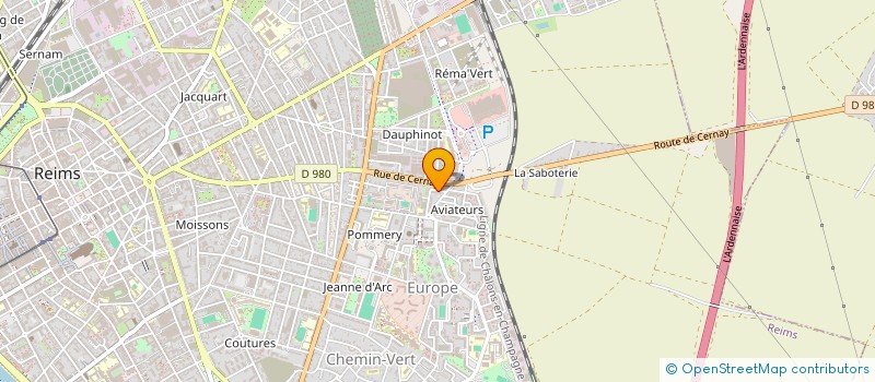 localisation de l'entreprise MONSIEUR ANTOINE JOLY  REIMS