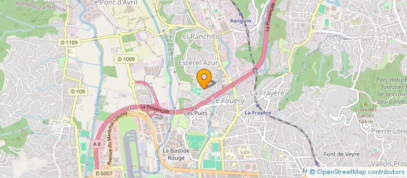 localisation de l'entreprise MONSIEUR ANTOINE JONVILLE  CANNES