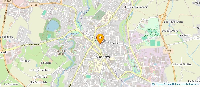 localisation de l'entreprise MONSIEUR ANTOINE JOSOA à FOUGERES