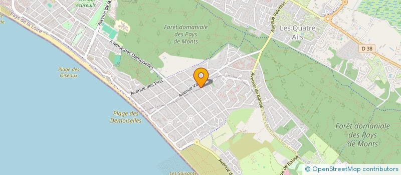 localisation de l'entreprise MONSIEUR ANTOINE JOSSO  SAINT-JEAN-DE-MONTS