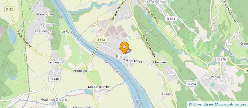localisation de l'entreprise MONSIEUR ANTOINE JOUAN à BRIORD