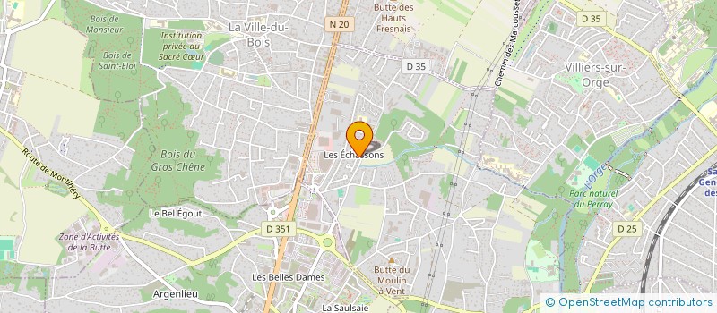 localisation de l'entreprise MONSIEUR ANTOINE JOUIN à LONGPONT-SUR-ORGE