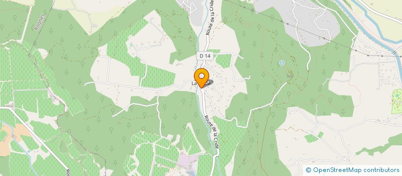 localisation de l'entreprise MONSIEUR ANTOINE JOURDAIN  LE PUY-SAINTE-REPARADE