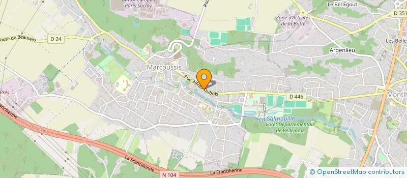 localisation de l'entreprise MONSIEUR ANTOINE JOUVE  MARCOUSSIS