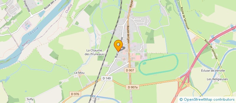 localisation de l'entreprise MONSIEUR ANTOINE KALUZNY  CHALLUY