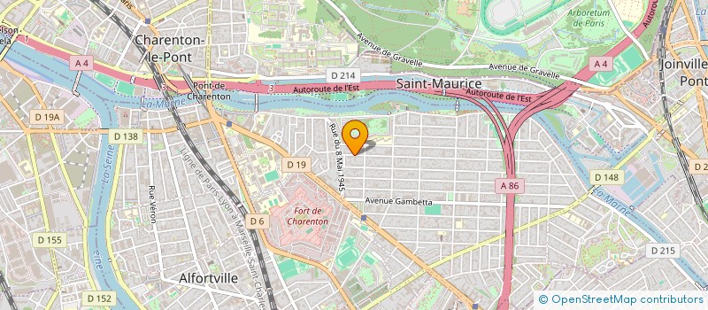 localisation de l'entreprise MONSIEUR ANTOINE KANDEL  MAISONS-ALFORT