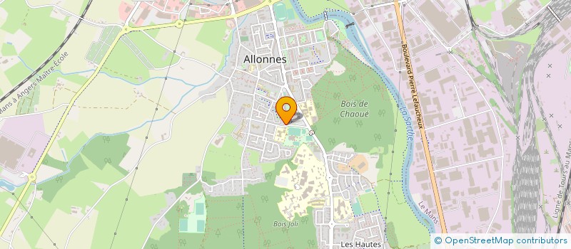 localisation de l'entreprise MONSIEUR ANTOINE KATZANTONIS  LE MANS