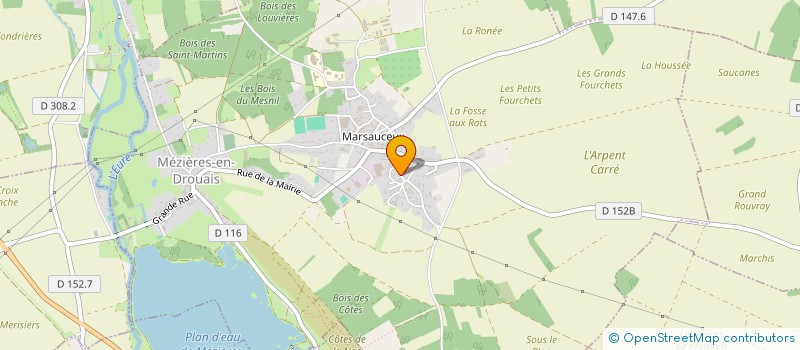 localisation de l'entreprise MONSIEUR ANTOINE KEENE à MEZIERES EN DROUAIS