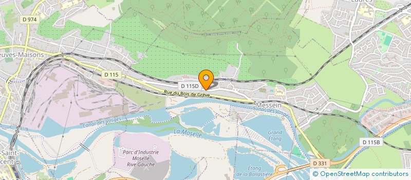 localisation de l'entreprise MONSIEUR ANTOINE KELLER  MESSEIN