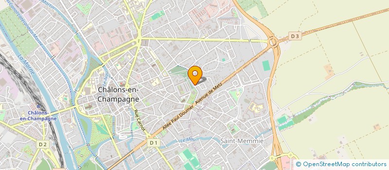 localisation de l'entreprise MONSIEUR ANTOINE KETELE  CHALONS-EN-CHAMPAGNE