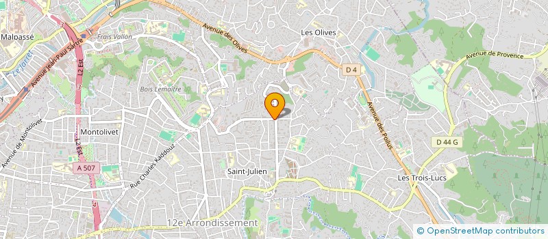 localisation de l'entreprise MONSIEUR ANTOINE KEUSSEIAN à MARSEILLE