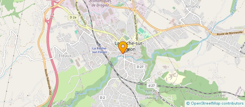 localisation de l'entreprise MONSIEUR ANTOINE KIRSCH à LA ROCHE-SUR-FORON