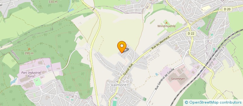 localisation de l'entreprise MONSIEUR ANTOINE KNIPPER  SAINT-AVOLD