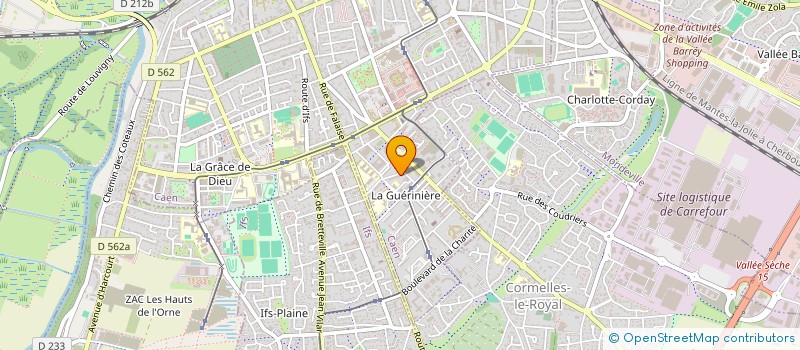 localisation de l'entreprise MONSIEUR ANTOINE KOCA à CAEN