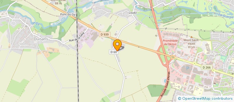 localisation de l'entreprise MONSIEUR ANTOINE KOCHALSKI  DUISANS