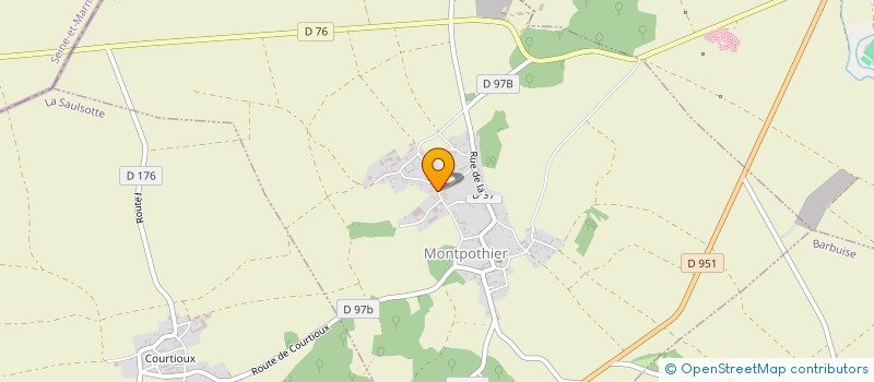 localisation de l'entreprise MONSIEUR ANTOINE KORBUT  MONTPOTHIER