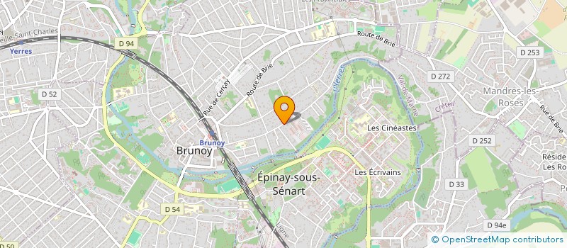 localisation de l'entreprise MONSIEUR ANTOINE KRAMER  BRUNOY