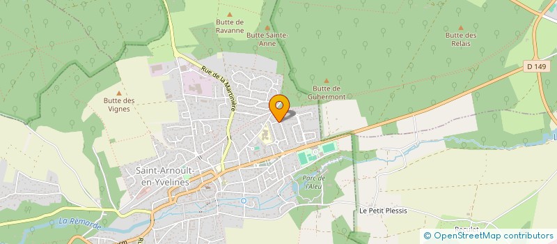 localisation de l'entreprise MONSIEUR ANTOINE KREIDI  SAINT-ARNOULT-EN-YVELINES