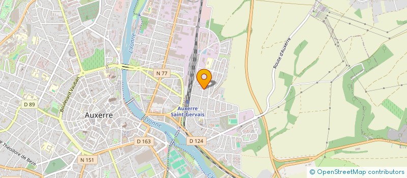 localisation de l'entreprise MONSIEUR ANTOINE KRUPSKI à AUXERRE