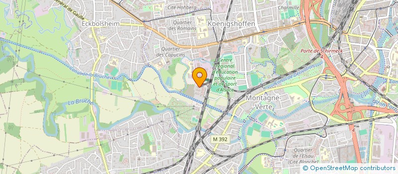 localisation de l'entreprise MONSIEUR ANTOINE KUBLER  STRASBOURG