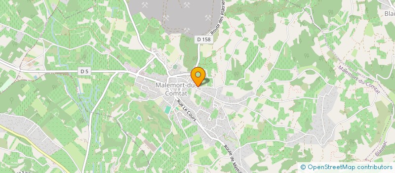 localisation de l'entreprise MONSIEUR ANTOINE LABALETTE  MALEMORT-DU-COMTAT