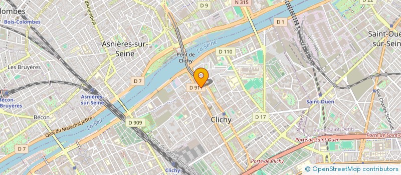localisation de l'entreprise MONSIEUR ANTOINE LABARSOUQUE à CLICHY