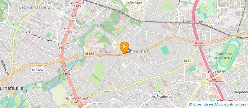 localisation de l'entreprise MONSIEUR ANTOINE LABORIE à TOULOUSE