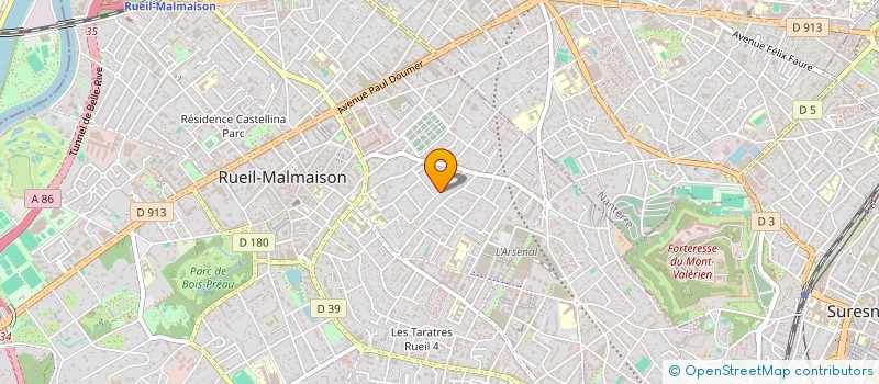 localisation de l'entreprise MONSIEUR ANTOINE LACARRIERE à RUEIL-MALMAISON