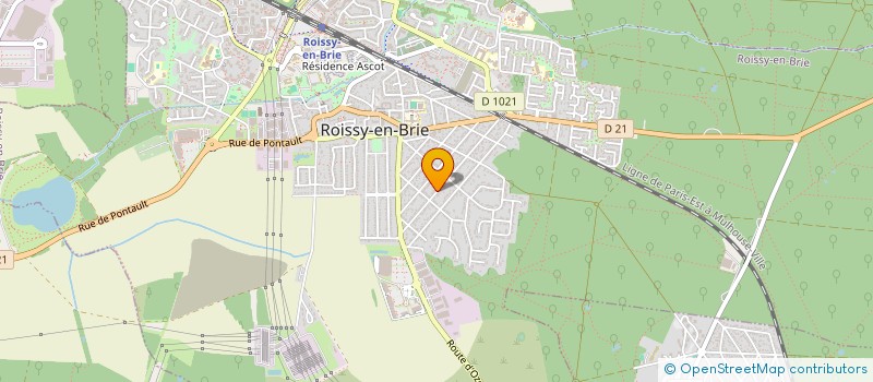 localisation de l'entreprise MONSIEUR ANTOINE LACOMBLED  ROISSY-EN-BRIE